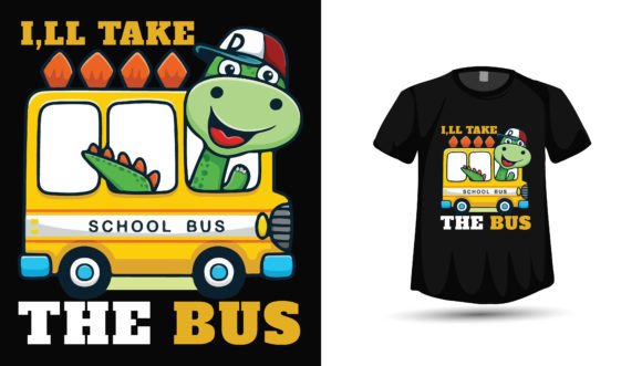 Cute Bus Lover Back to School Graphics