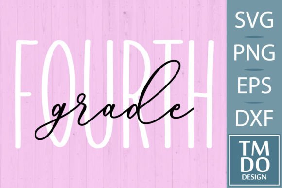 Fourth Grade Back to School Graphics for Crafts