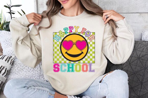 Happy for School PNG Back to School Graphics