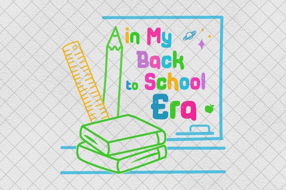 In My Back to School Era Kid PNG Teacher
