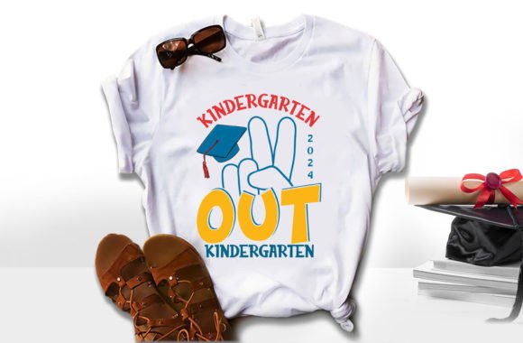 Kindergarten Out Back to School T Shirt