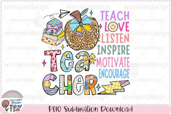 Teacher Quote Back to School Sublimation
