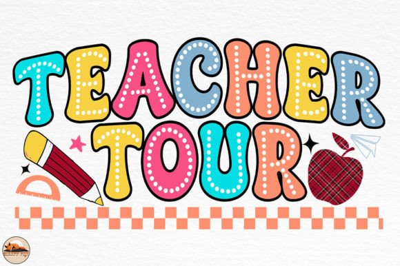 Teacher Tour Groovy Graphics for Crafts