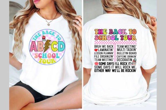 The Back to School Tour SVG, PNG T-shirt