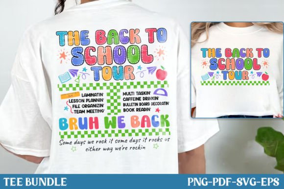 The Back to School Tour T-Shirt, We Back: Graphics & T-Shirt Designs